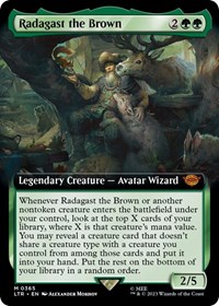 Radagast the Brown (Extended Art), Universes Beyond: The Lord of the Rings: Tales of Middle-earth