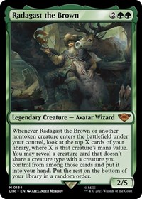 Radagast the Brown, Universes Beyond: The Lord of the Rings: Tales of Middle-earth