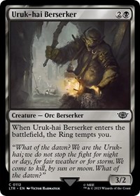 Uruk-hai Berserker, Universes Beyond: The Lord of the Rings: Tales of Middle-earth