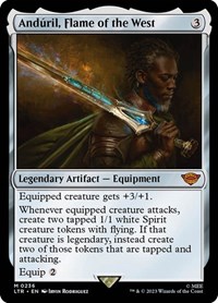Anduril, Flame of the West, Universes Beyond: The Lord of the Rings: Tales of Middle-earth