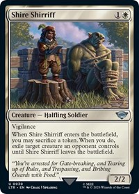 Shire Shirriff, Universes Beyond: The Lord of the Rings: Tales of Middle-earth