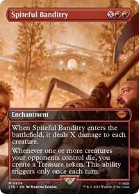 Spiteful Banditry (Borderless), Universes Beyond: The Lord of the Rings: Tales of Middle-earth