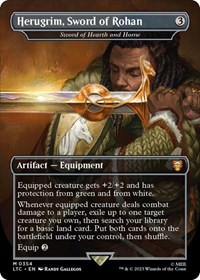 Herugrim, Sword of Rohan - Sword of Hearth and Home, Commander: The Lord of the Rings: Tales of Middle-earth