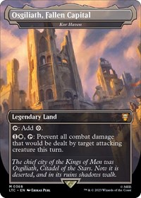 Osgiliath, Fallen Capital - Kor Haven, Commander: The Lord of the Rings: Tales of Middle-earth
