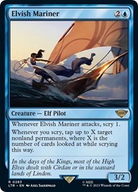 Elvish Mariner, Universes Beyond: The Lord of the Rings: Tales of Middle-earth