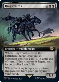 Ringwraiths (Extended Art), Universes Beyond: The Lord of the Rings: Tales of Middle-earth