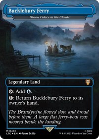 Bucklebury Ferry - Oboro, Palace in the Clouds (Surge Foil), Commander: The Lord of the Rings: Tales of Middle-earth