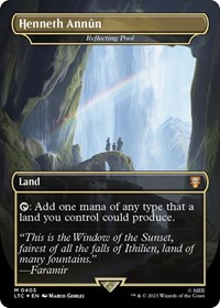 Henneth Annun - Reflecting Pool (Surge Foil), Commander: The Lord of the Rings: Tales of Middle-earth