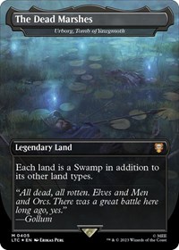 The Dead Marshes - Urborg, Tomb of Yawgmoth (Surge Foil), Commander: The Lord of the Rings: Tales of Middle-earth