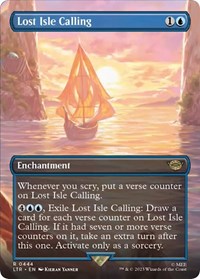 Lost Isle Calling (Borderless), Universes Beyond: The Lord of the Rings: Tales of Middle-earth