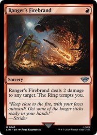 Ranger's Firebrand, Universes Beyond: The Lord of the Rings: Tales of Middle-earth