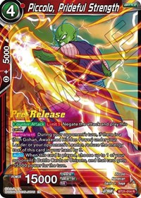 Piccolo, Prideful Strength