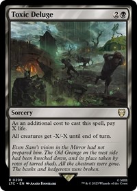 Toxic Deluge, Commander: The Lord of the Rings: Tales of Middle-earth