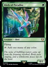Birds of Paradise, Commander: The Lord of the Rings: Tales of Middle-earth