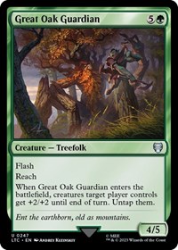 Great Oak Guardian, Commander: The Lord of the Rings: Tales of Middle-earth