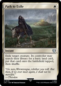 Path to Exile, Commander: The Lord of the Rings: Tales of Middle-earth