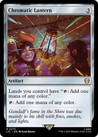 Chromatic Lantern, Commander: The Lord of the Rings: Tales of Middle-earth