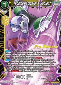 Tagoma, Emperor's Subject