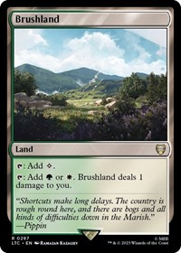 Brushland, Commander: The Lord of the Rings: Tales of Middle-earth