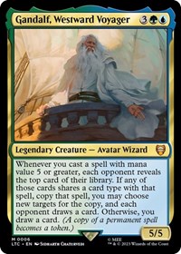 Gandalf, Westward Voyager, Commander: The Lord of the Rings: Tales of Middle-earth