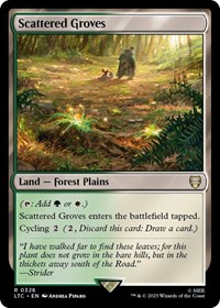 Scattered Groves, Commander: The Lord of the Rings: Tales of Middle-earth