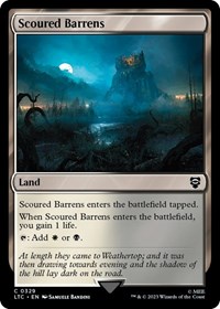 Scoured Barrens, Commander: The Lord of the Rings: Tales of Middle-earth