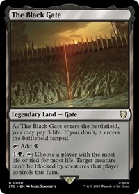 The Black Gate, Commander: The Lord of the Rings: Tales of Middle-earth