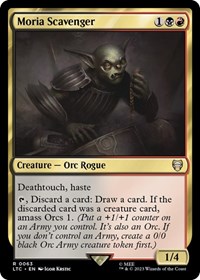 Moria Scavenger, Commander: The Lord of the Rings: Tales of Middle-earth