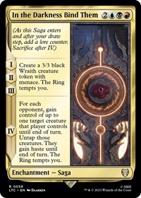 In the Darkness Bind Them, Commander: The Lord of the Rings: Tales of Middle-earth