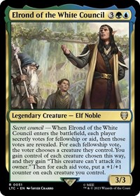 Elrond of the White Council, Commander: The Lord of the Rings: Tales of Middle-earth