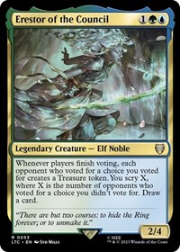 Erestor of the Council, Commander: The Lord of the Rings: Tales of Middle-earth