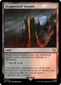 Dragonskull Summit, Commander: The Lord of the Rings: Tales of Middle-earth