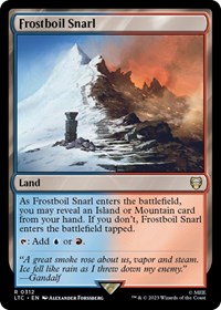 Frostboil Snarl, Commander: The Lord of the Rings: Tales of Middle-earth