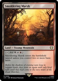 Smoldering Marsh, Commander: The Lord of the Rings: Tales of Middle-earth
