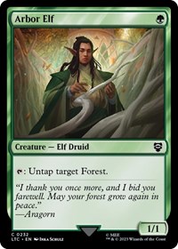Arbor Elf, Commander: The Lord of the Rings: Tales of Middle-earth