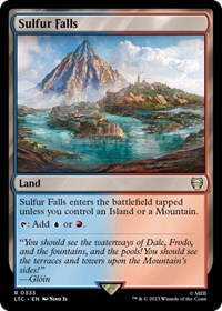 Sulfur Falls, Commander: The Lord of the Rings: Tales of Middle-earth