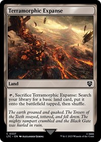 Terramorphic Expanse, Commander: The Lord of the Rings: Tales of Middle-earth