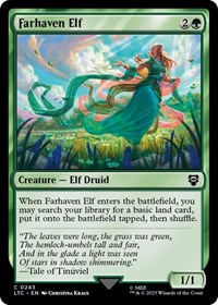 Farhaven Elf, Commander: The Lord of the Rings: Tales of Middle-earth