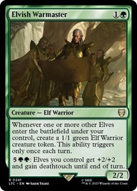 Elvish Warmaster, Commander: The Lord of the Rings: Tales of Middle-earth