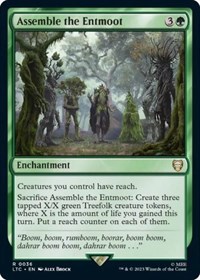 Assemble the Entmoot, Commander: The Lord of the Rings: Tales of Middle-earth