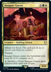 Banquet Guests, Commander: The Lord of the Rings: Tales of Middle-earth