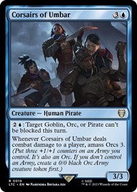 Corsairs of Umbar, Commander: The Lord of the Rings: Tales of Middle-earth