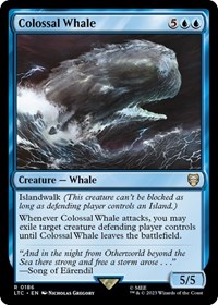 Colossal Whale, Commander: The Lord of the Rings: Tales of Middle-earth