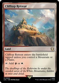 Clifftop Retreat, Commander: The Lord of the Rings: Tales of Middle-earth
