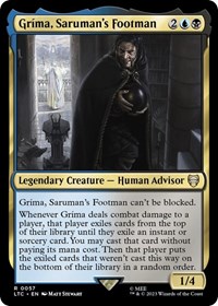 Grima, Saruman's Footman, Commander: The Lord of the Rings: Tales of Middle-earth