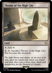 Throne of the High City, Commander: The Lord of the Rings: Tales of Middle-earth