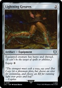 Lightning Greaves, Commander: The Lord of the Rings: Tales of Middle-earth