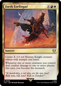 Forth Eorlingas!, Commander: The Lord of the Rings: Tales of Middle-earth