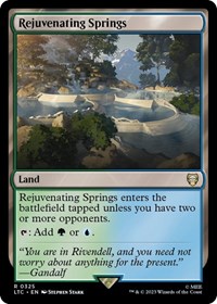 Rejuvenating Springs, Commander: The Lord of the Rings: Tales of Middle-earth