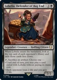 Lobelia, Defender of Bag End, Commander: The Lord of the Rings: Tales of Middle-earth